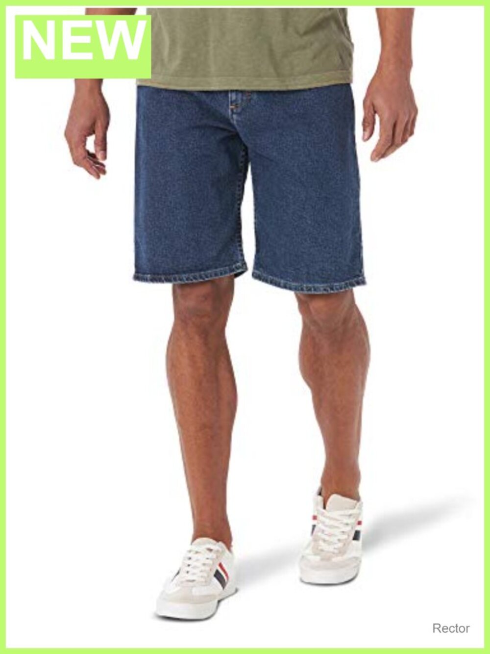 Wrangler Authentics Men's Comfort Flex Waistband Jean Shorts 10-Inch Inseam
